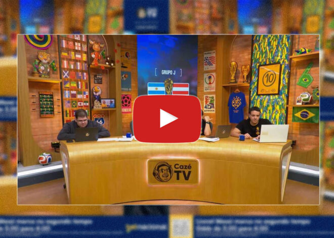 YouTube: O Influenciador dos Anúncios de Apostas na CazéTV