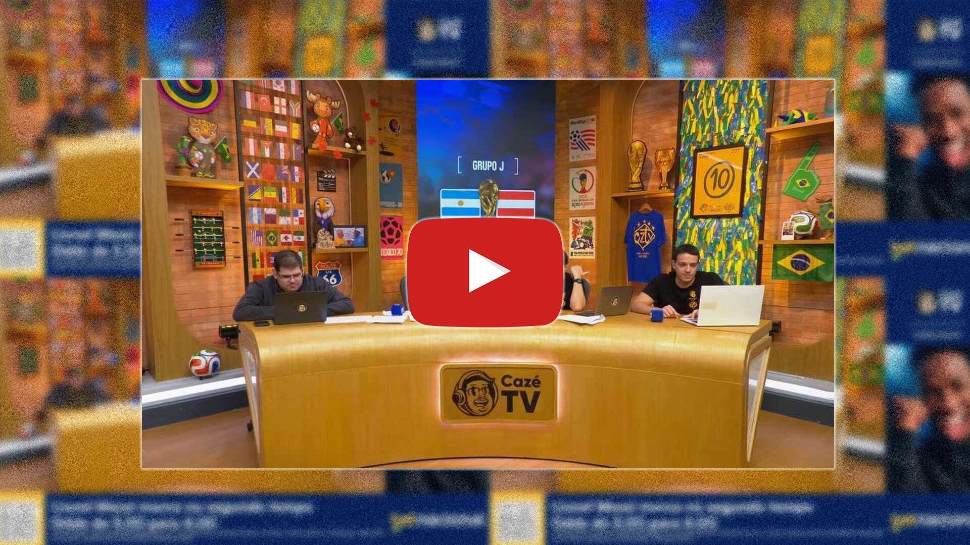 YouTube: O Influenciador dos Anúncios de Apostas na CazéTV