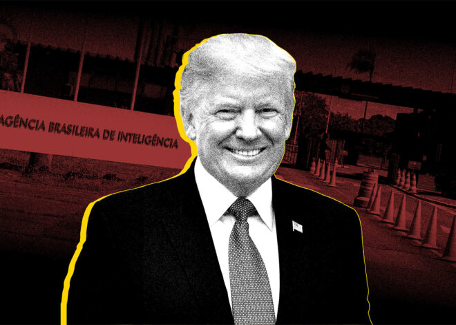 Estudo da Abin revela que a extrema-direita brasileira atua como aliada na estratégia de Trump